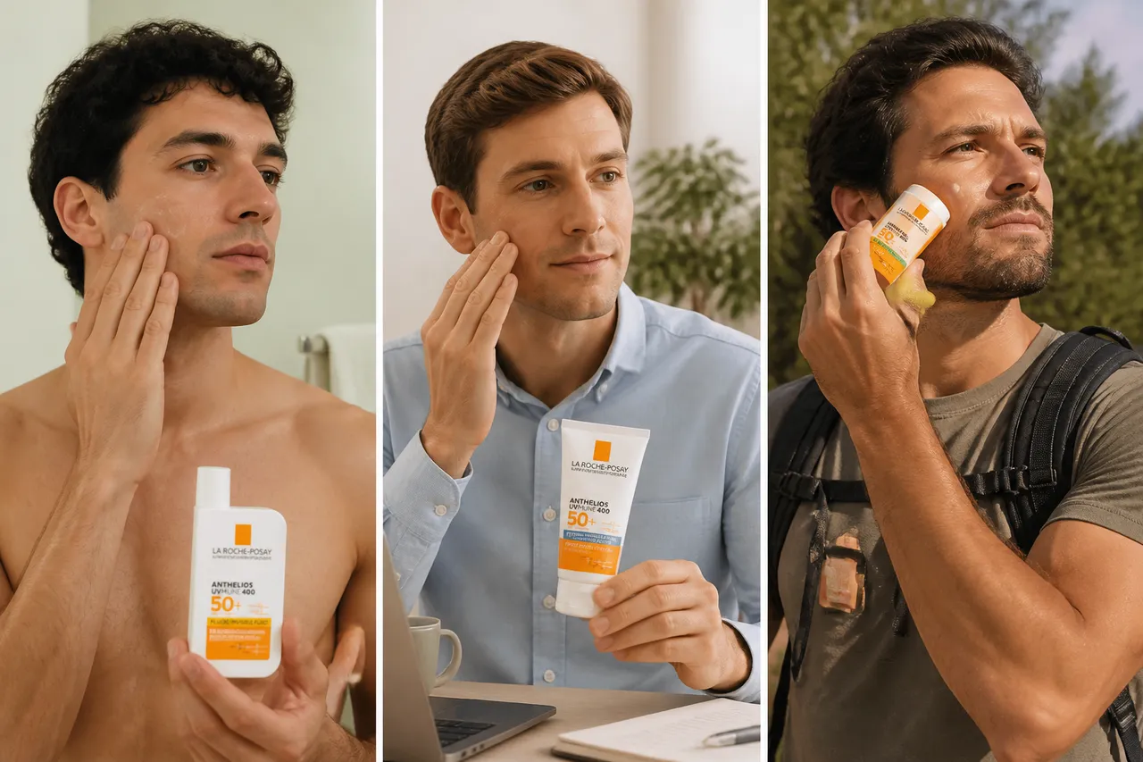alegerea SPF potrivit pentru rutina masculină
