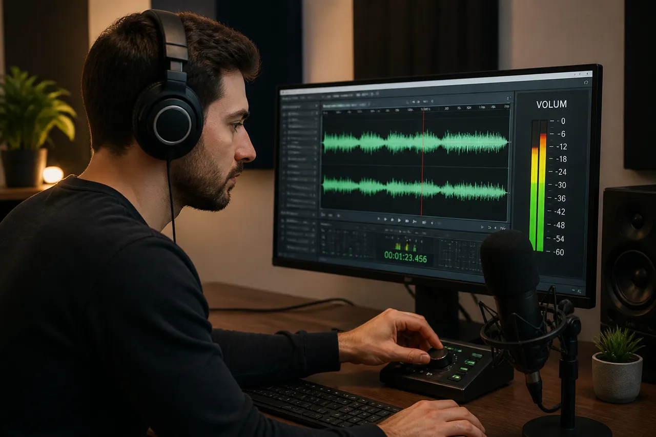 alegerea sursei audio pentru filmarea ecranului