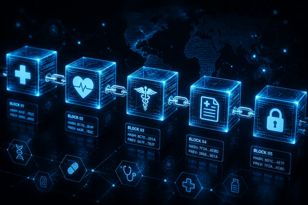 blockchain tehnologie date medicale securitate