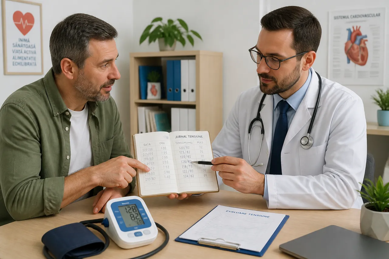 interpretarea jurnalului de tensiune cu medicul