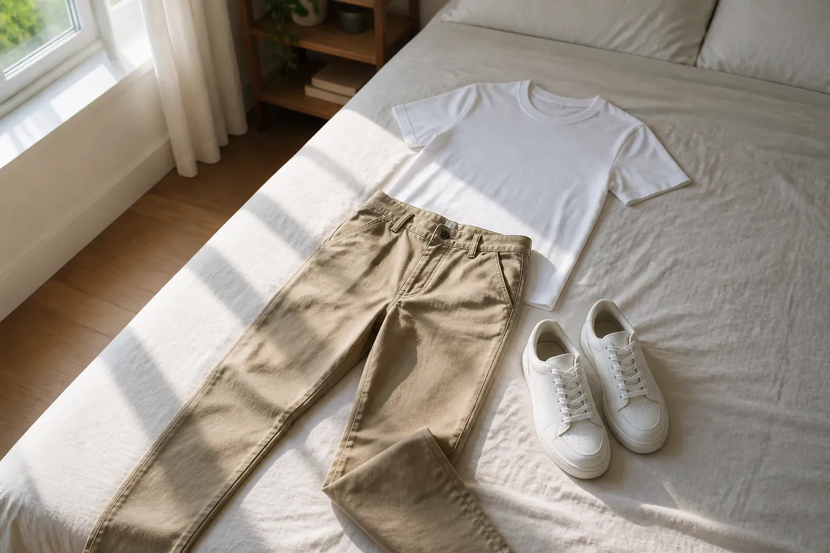 outfit bărbat vară culori potrivite