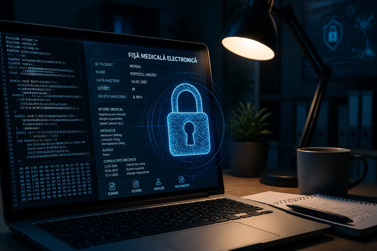 securitate cibernetică date medicale criptare blockchain