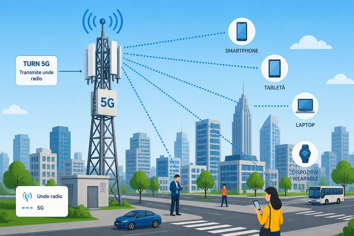 tehnologie 5G funcționare unde radio sănătate