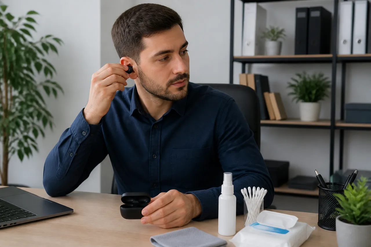 căști wireless și iritații ale urechii