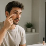 Corectorul sub ochi arată natural când controlezi cantitatea și fixarea Corectorul sub ochi arată natural când controlezi cantitatea și fixarea