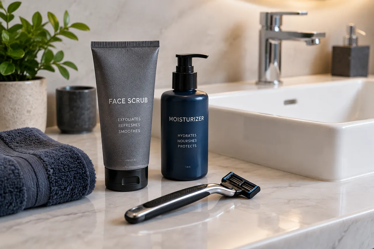 exfoliere blândă pentru prevenirea firelor crescute sub piele