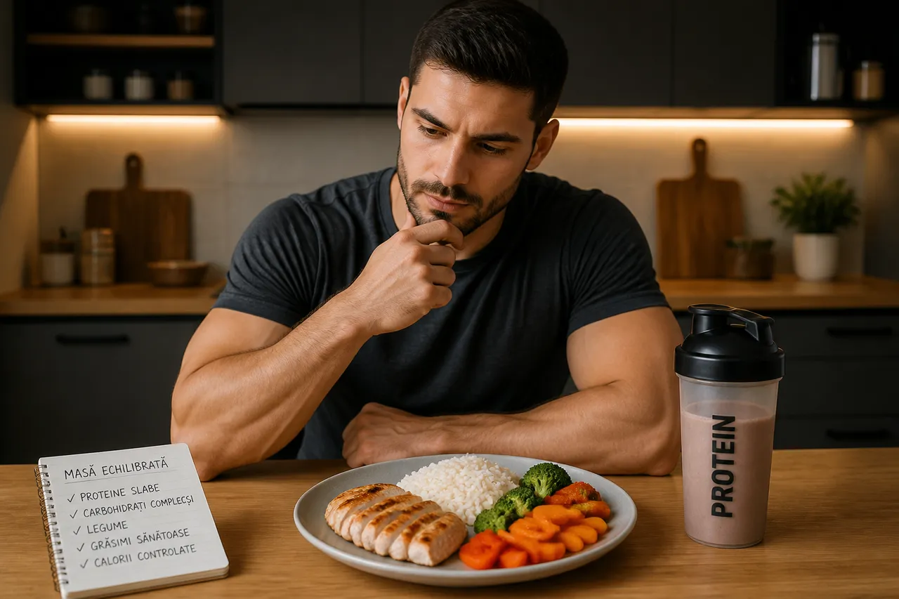 necesarul zilnic de proteine și alimentație echilibrată pentru bărbați activi