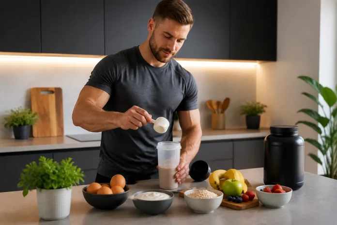 Proteina după antrenament sau între mese se alege după necesarul zilnic Proteina după antrenament sau între mese se alege după necesarul zilnic