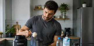 Whey amestecat cu apă lapte sau cafea pentru gust și digestie Whey amestecat cu apă lapte sau cafea pentru gust și digestie