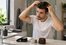 Ceară, pastă sau pomadă pentru păr alegerea potrivită după fixare și finisaj Ceară, pastă sau pomadă pentru păr alegerea potrivită după fixare și finisaj