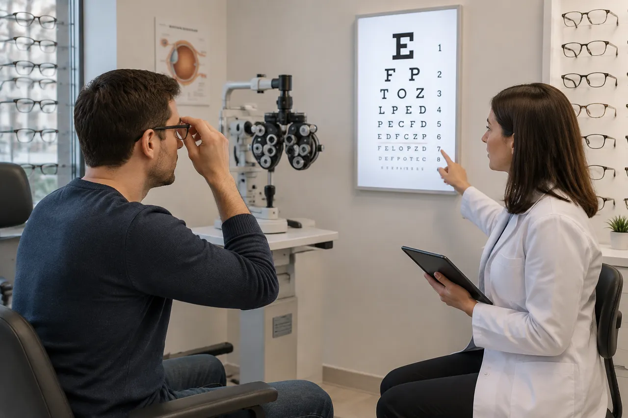 consult oftalmologic pentru oboseală oculară și vedere încețoșată