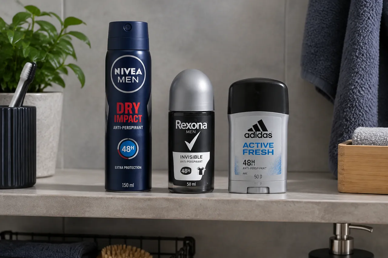 diferența dintre deodorant și antiperspirant pentru bărbați