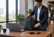 Rucsacul tehnic într-o ținută office fără să pierzi aspectul profesional Rucsacul tehnic într-o ținută office fără să pierzi aspectul profesional